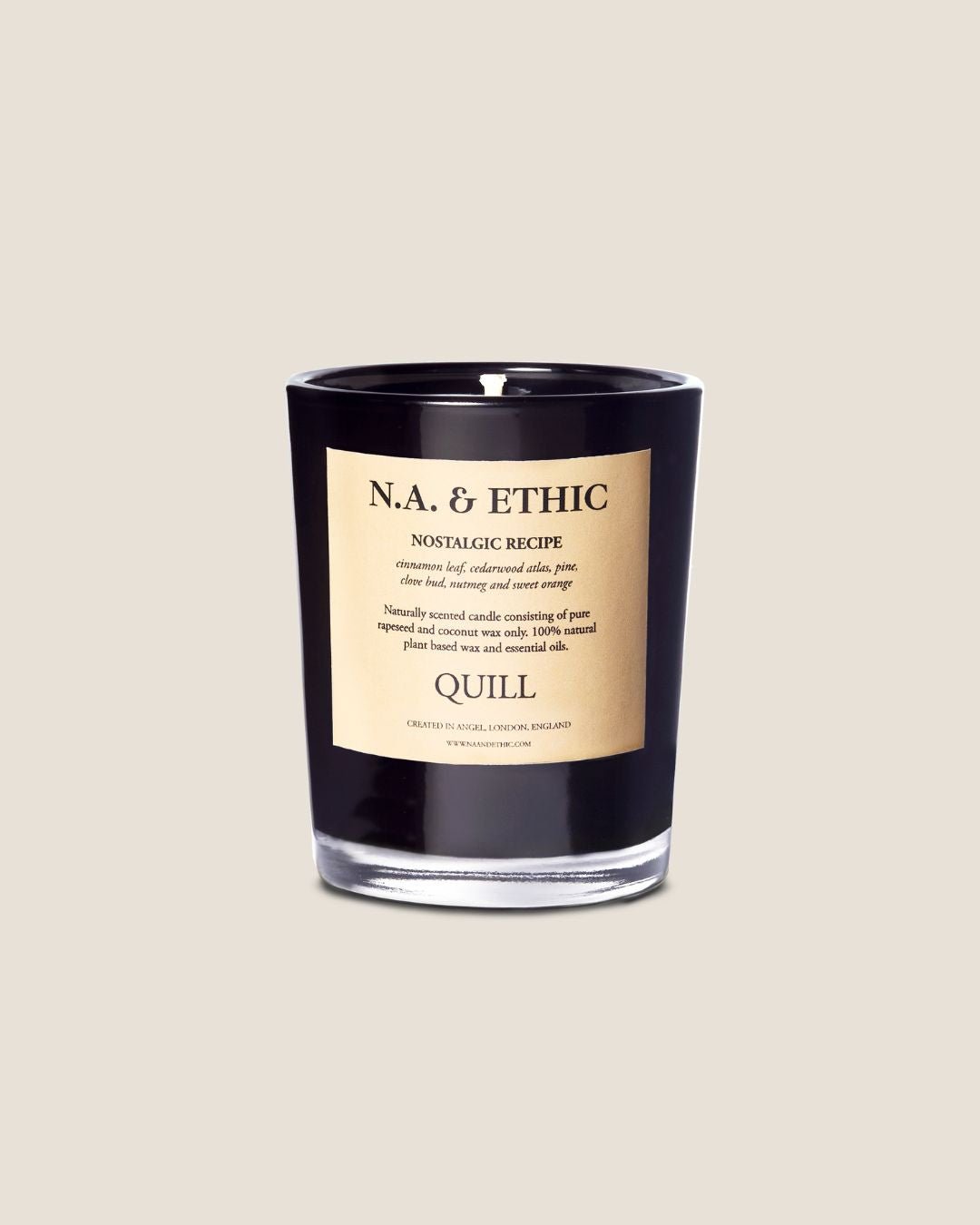 QUILL: Natural Scented Candle (Mini) - naandethic