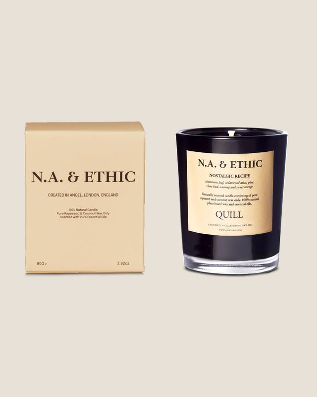 QUILL: Natural Scented Candle (Mini) - naandethic