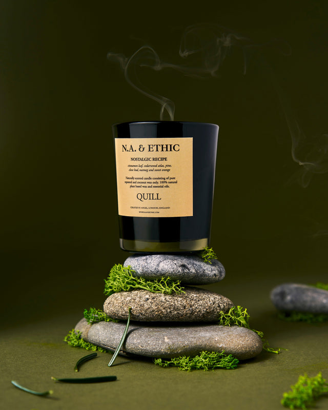 QUILL: Natural Scented Candle (Mini) - naandethic