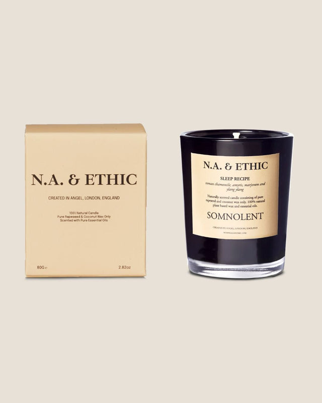 SOMNOLENT: Natural Scented Candle (Mini) - naandethic